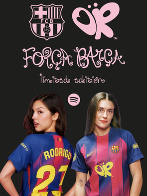 good 4 barca: Olivia Rodrigo Takes Over the Barcelona Shirt