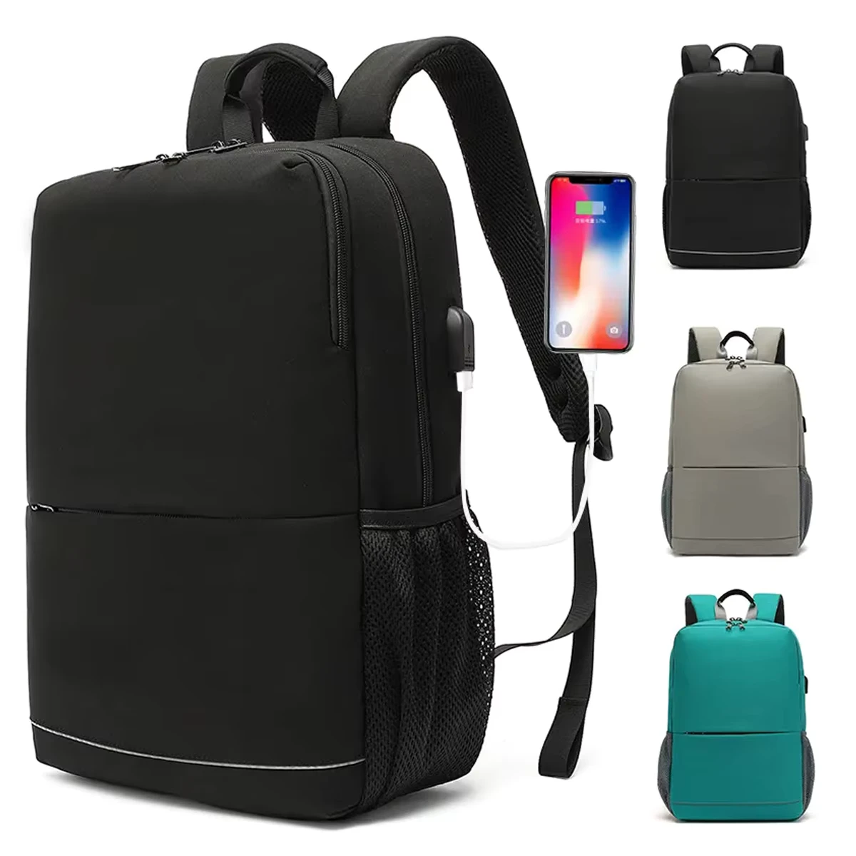Fashion Casual Canvas Men Rucksack Packs Back Bags for Men