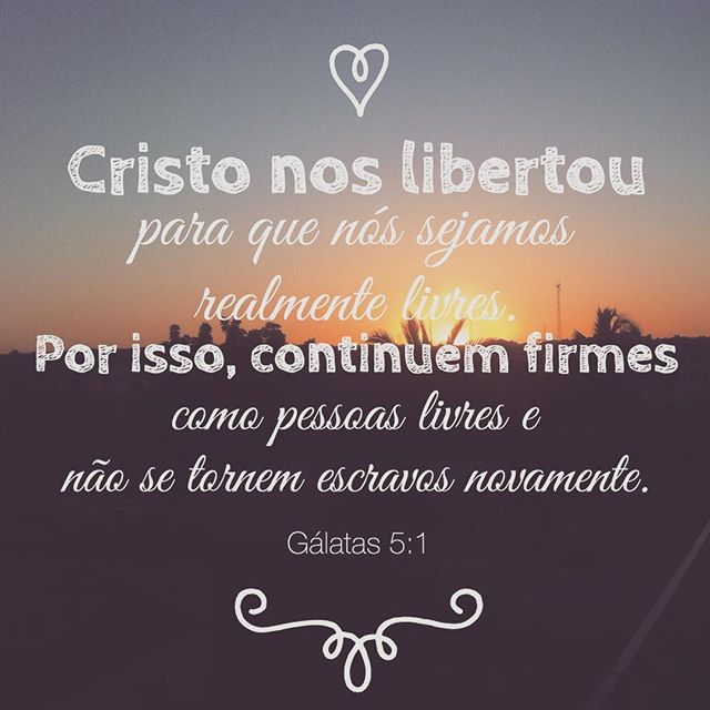 Cristo nos Libertou!