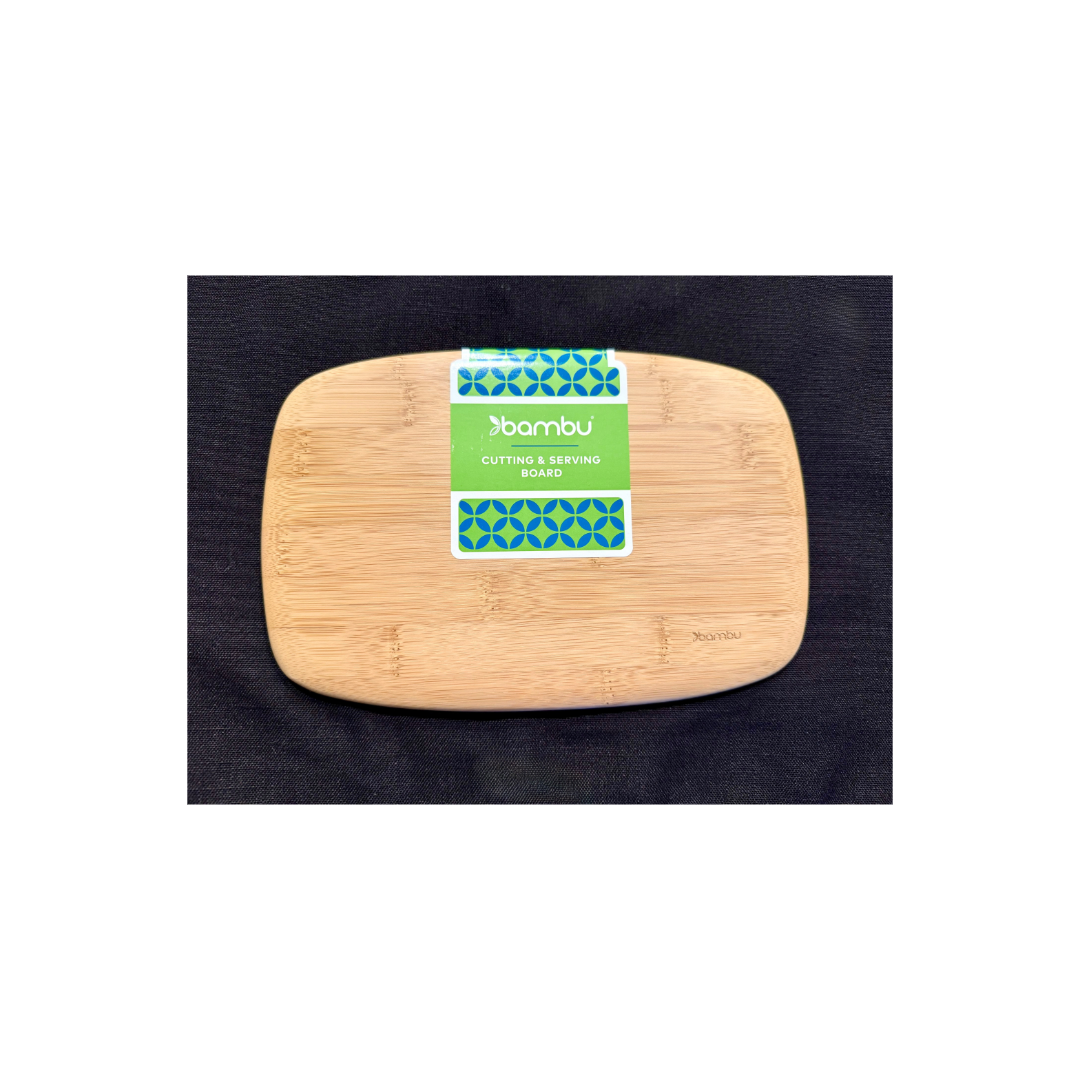 Bamboo Cutting Board Front View
