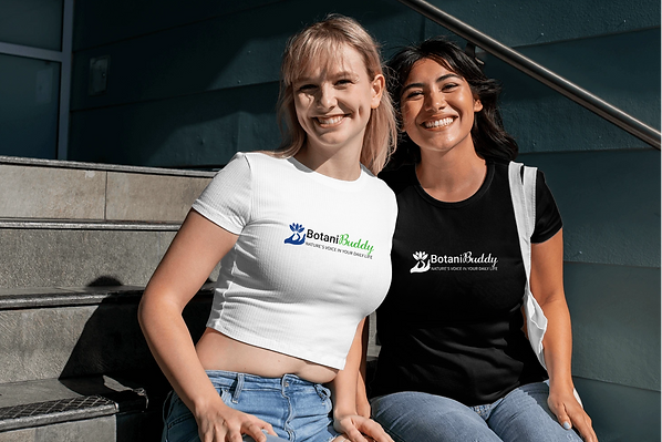 AI Designer-Two female model friends wearing T-shirts vi logo mockup renderings.png