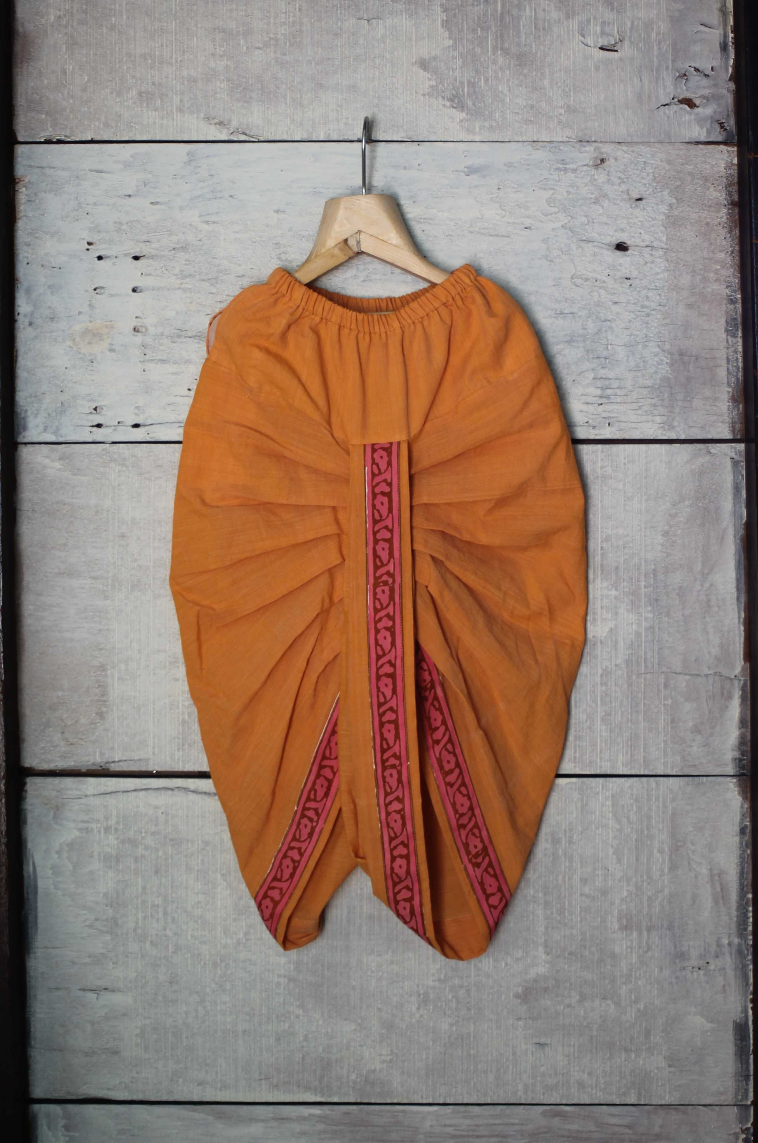 Bell Pepper Saffron Dhoti