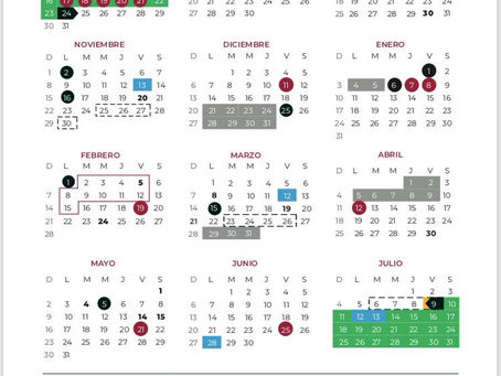 ¡Mega puente! Tendrán pequeñitos 4 días de descanso