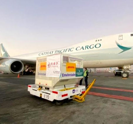 Recibe México 3 millones de dosis de CanSino, de una sola inyección