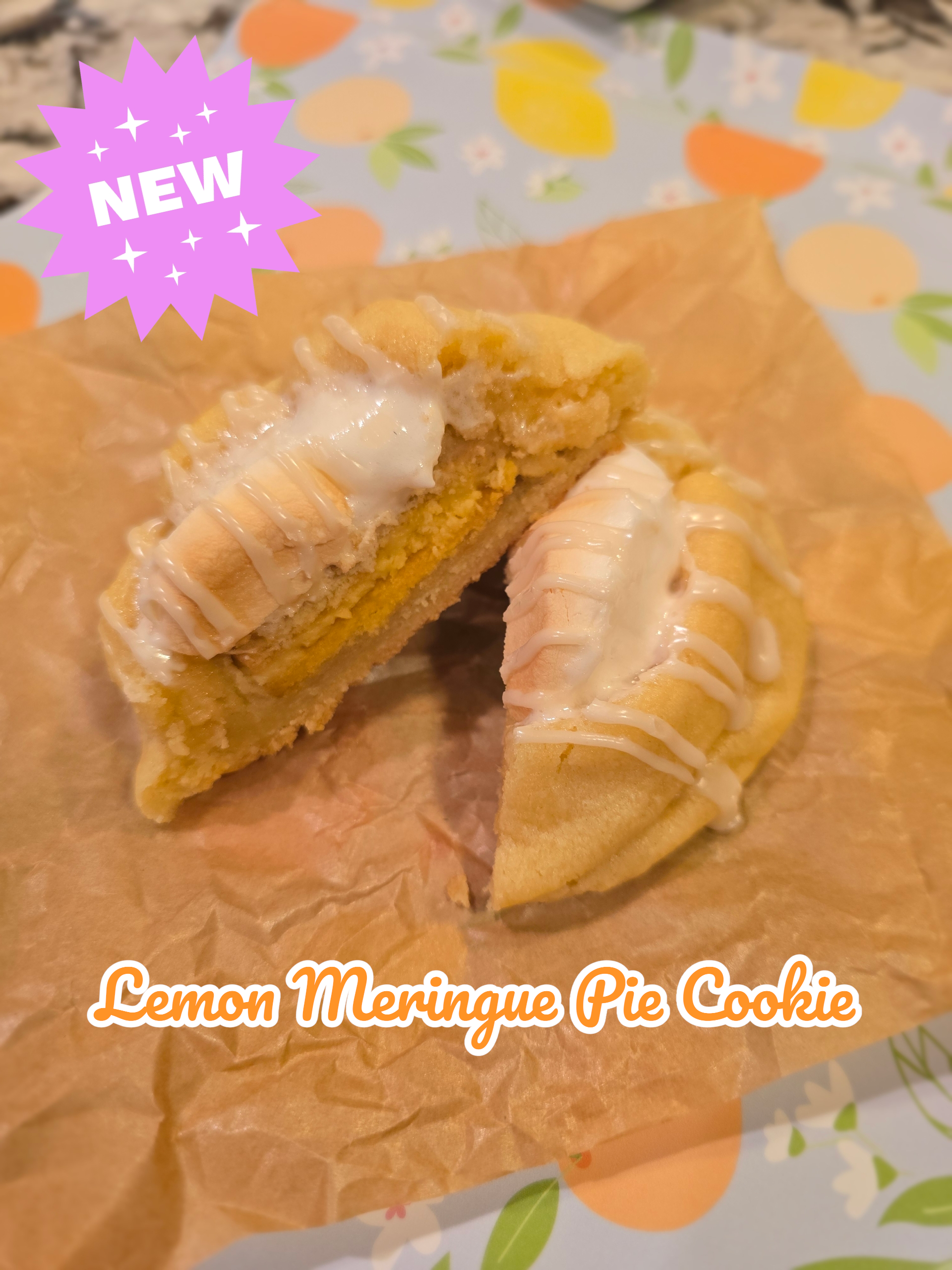 Lemon Meringue Pie Cookie