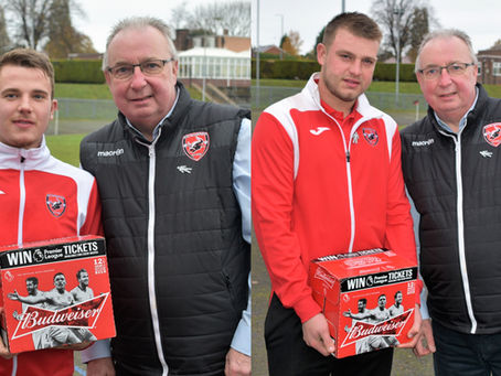 Warner and Duggan pick up monthly awards