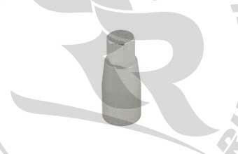 Thumbnail: M8 Cylindrical Nut, black anodized