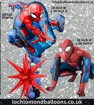 Spider Man Bespoke Kids Party Decorations