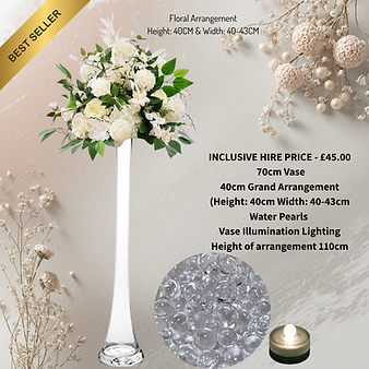 Tall Wedding Decor Vase and Silk Flowers Hire  (1).png