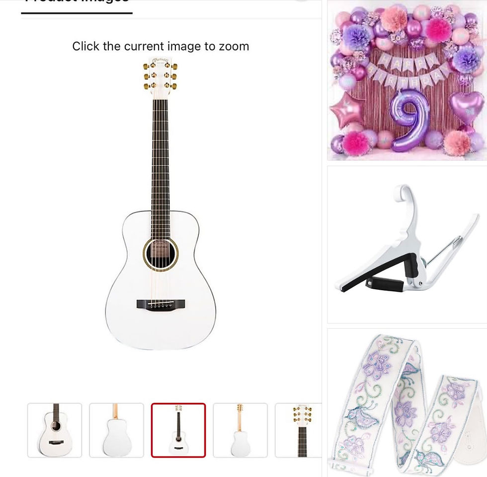 Lai’s New White Guitar & AI Analysis