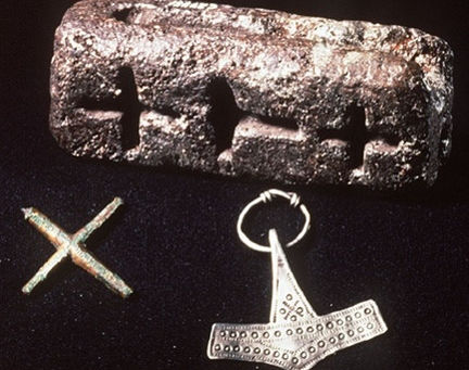 Thor’s Hammer vs. Christ’s Cross