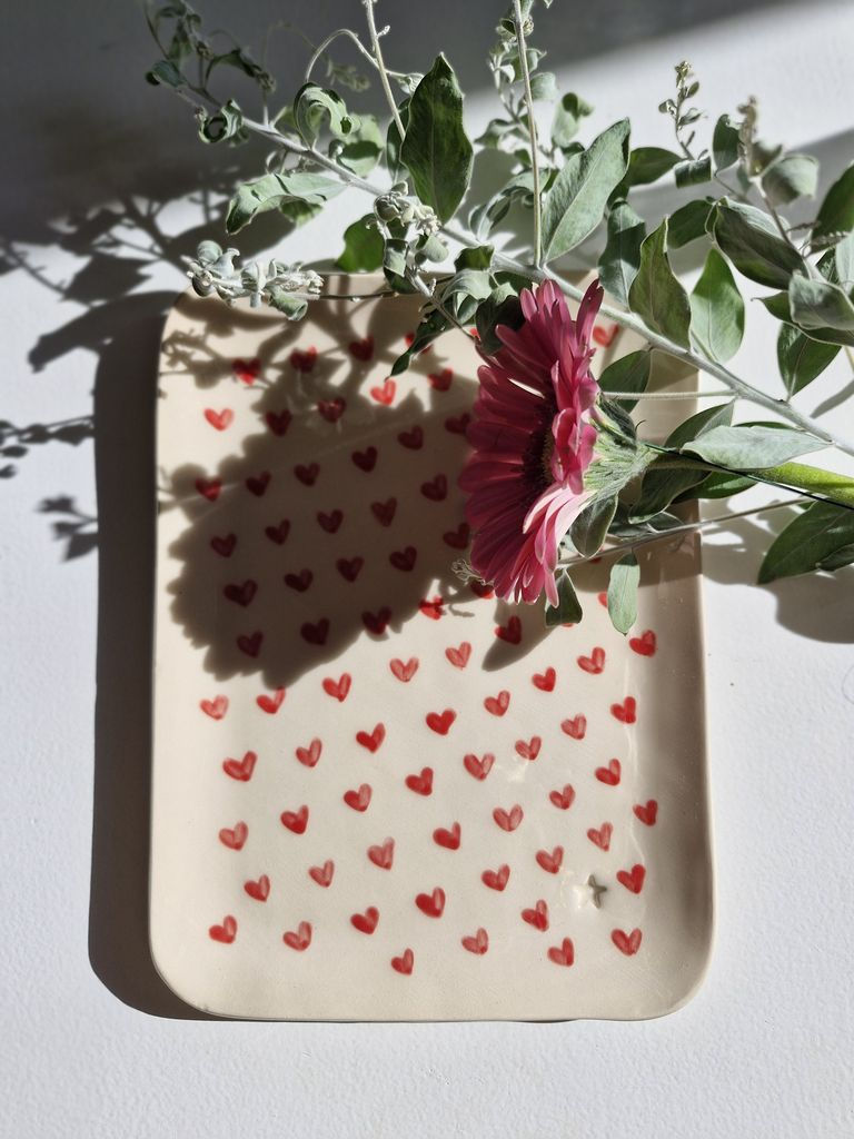 Miniature : Plateau Coeurs rouge S1