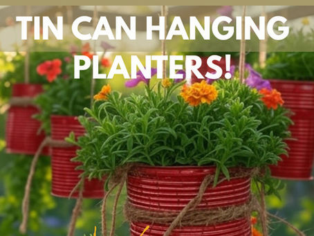 UPCYCLE Old Tin Cans