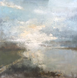 Painting after studio work