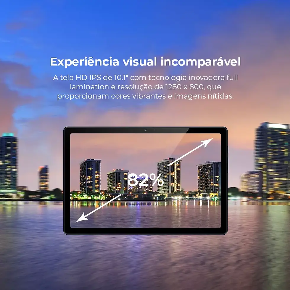Miniatura: Tablet Positivo Vision Tab 10 4gb 128gb 10,1 Hd Ips Preto