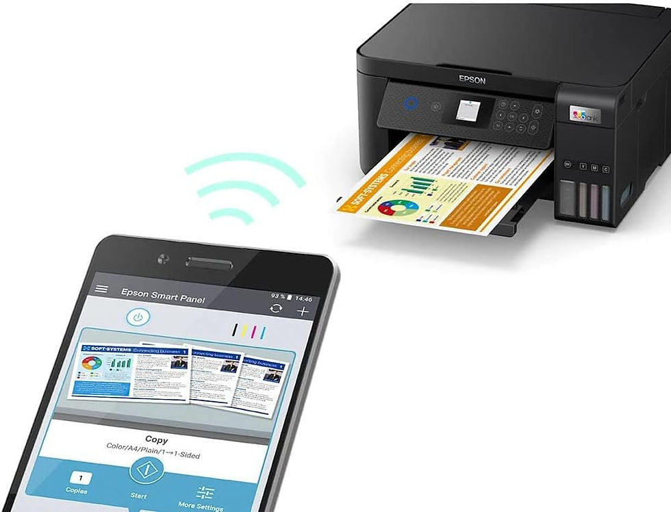 Miniatura: Epson, Multifuncional, Ecotank L4260 - Tanque de Tinta Colorida, Wi-Fi Direct, F
