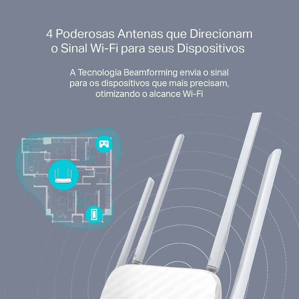 Miniatura: TP-Link, ROTEADOR WIRELESS DUAL BAND AC1200 ARCHER C50W