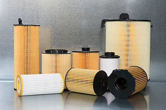 Car accessories. Spare car parts on stee
