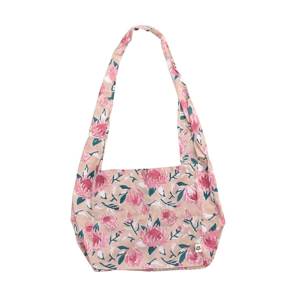 Nude Protea Sling Shoulder Bag