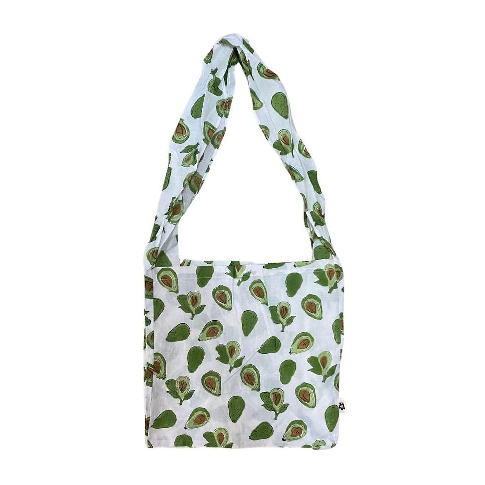 Island Avocado Sling Shoulder Bag