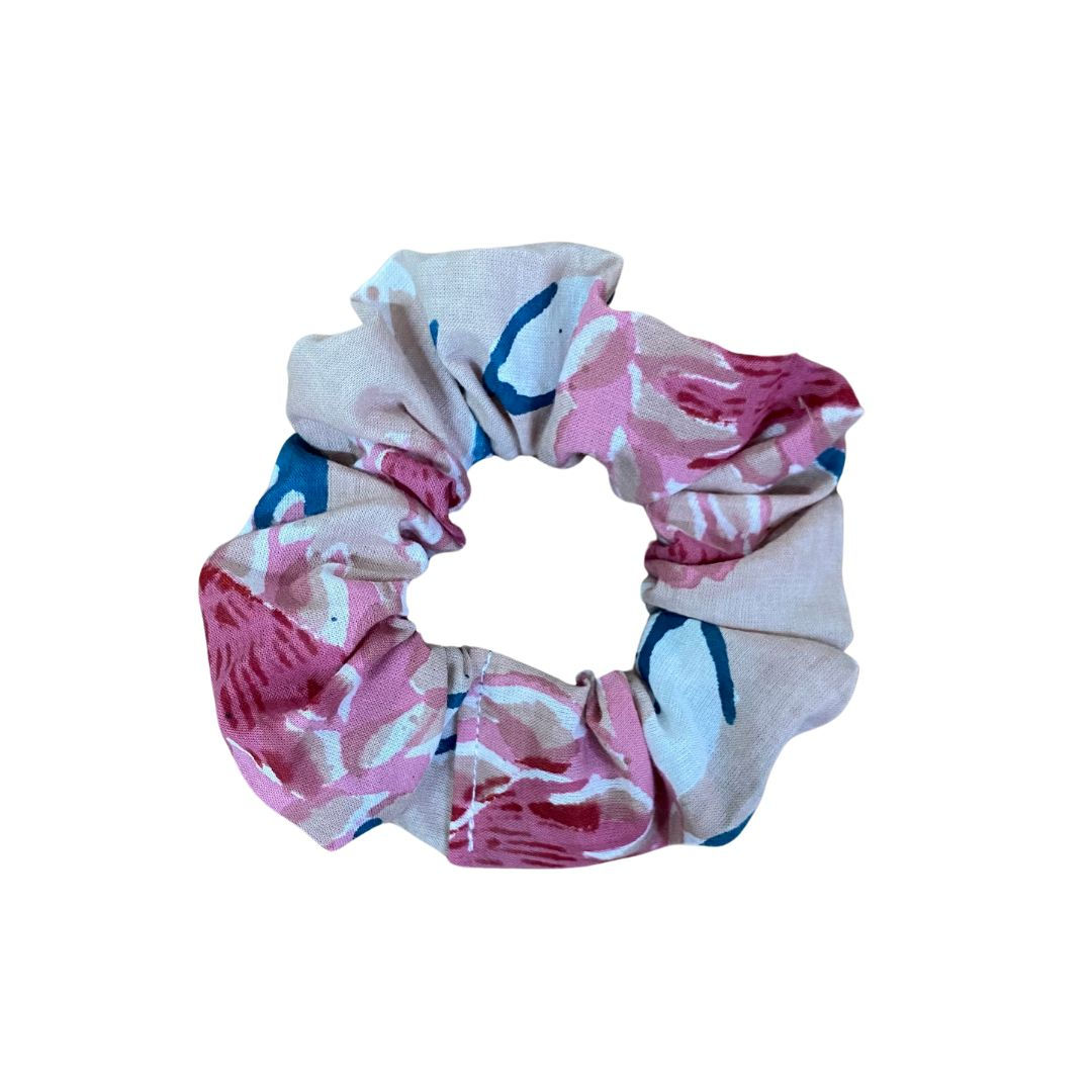 Nude Protea Scrunchie