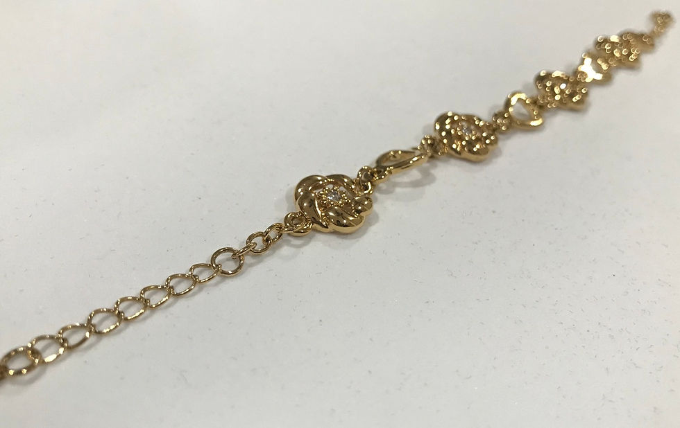 Thumbnail: 14k gold filled bracelet 