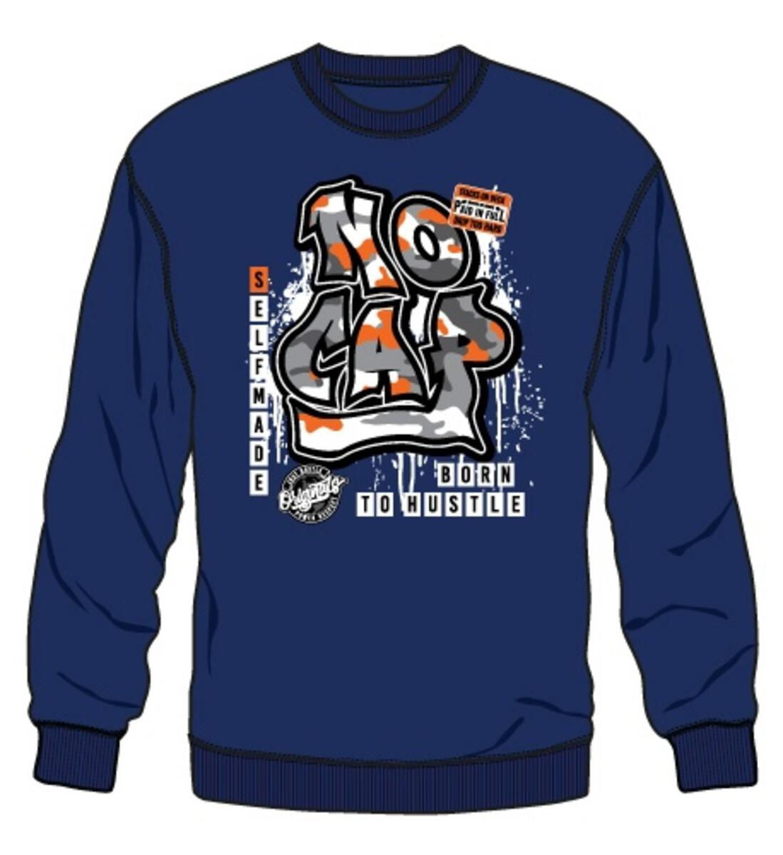 NO CAP CAMO CREW NECK FLEECE