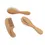 Thumbnail: 3pc Baby Wooden Brush and Comb Set - Living Textiles