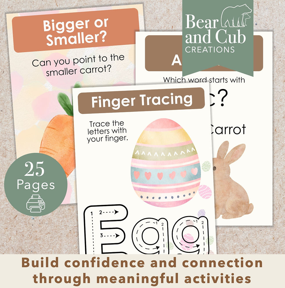 Thumbnail: Easter Preschool Digital Learning Book