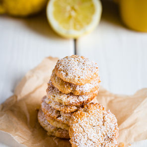 Lemon Shortbread Biscuits