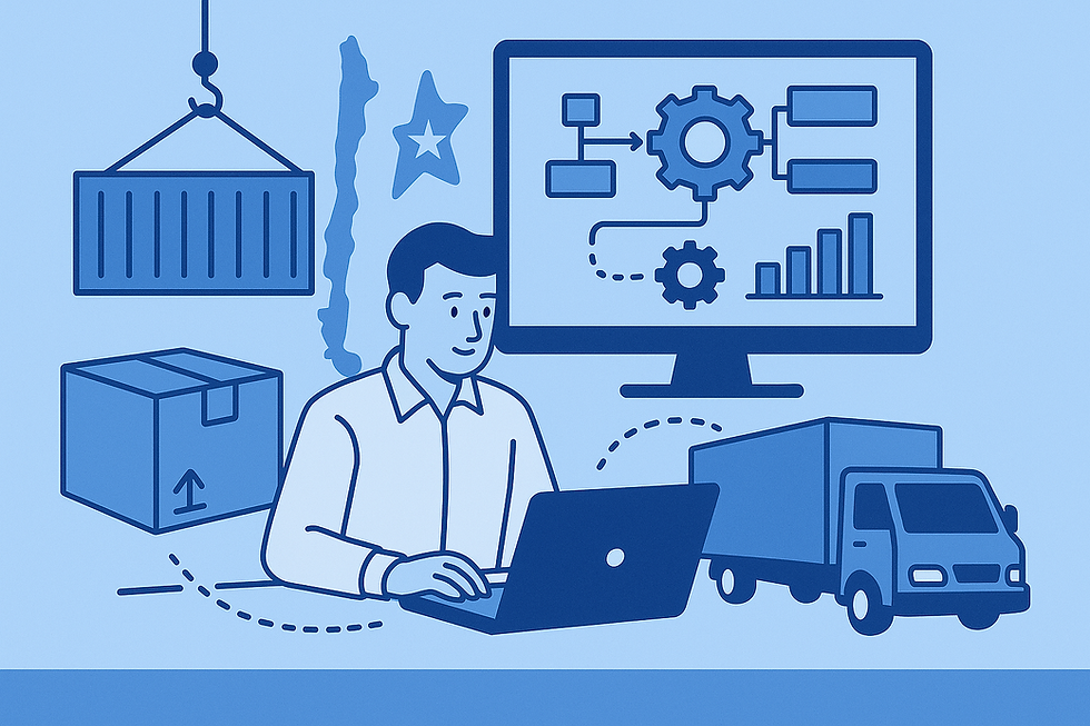 Automatización de operación logística para importadores en Chile con herramientas reales