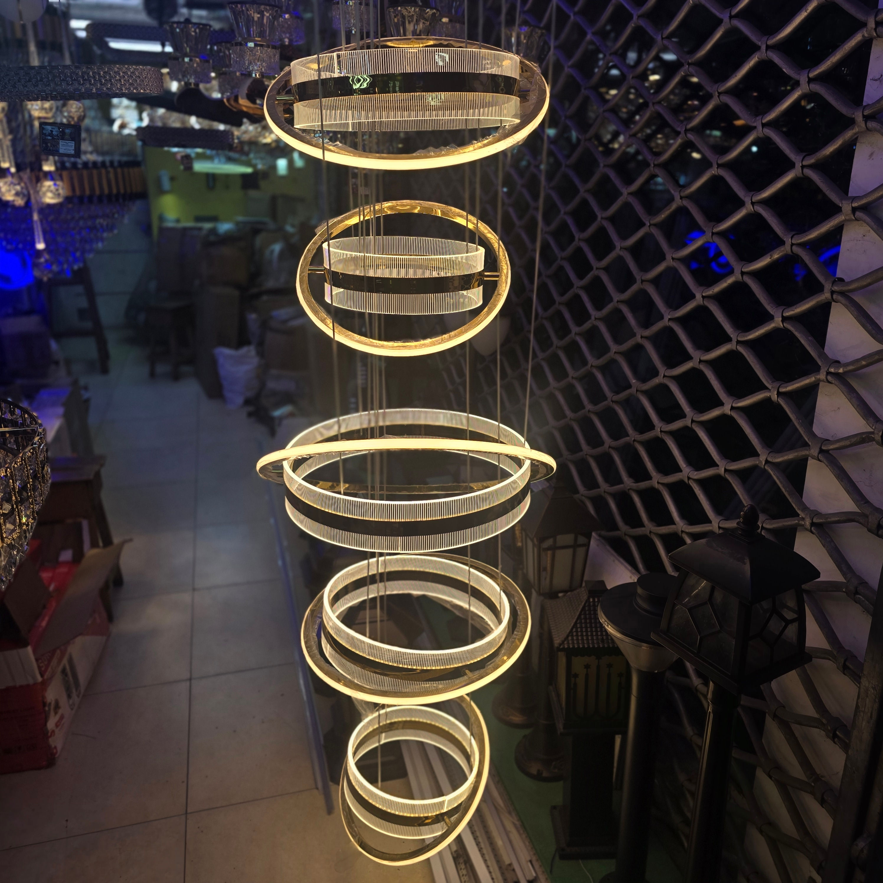 Ring chandelier 