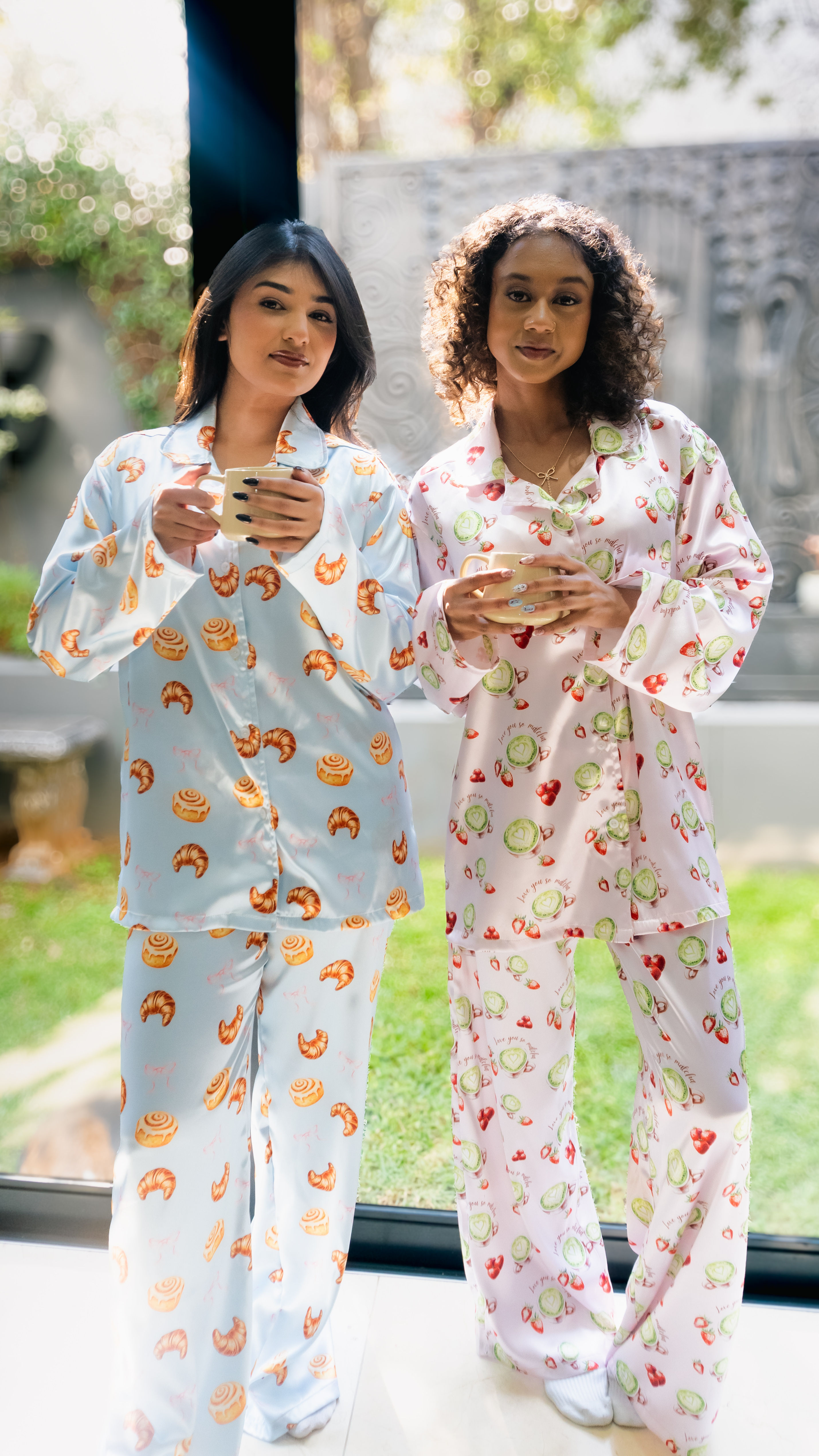 Corissant and Coffee Pajama Set 