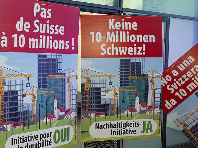 La Suisse s'interroge sur une éventuelle limitation de sa population