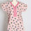 Thumbnail: Printed Pink Pure Cotton Nightwear in Regular Size