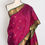 Thumbnail: Kanta magenta and bottle green Kanjivaram silk saree with gold zari medium border and Silk Mark certification.