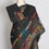 Thumbnail: Bidisha : Black Blended Silk Saree with Lambani Hand Embroidery