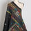 Thumbnail: Bidisha : Black Blended Silk Saree with Lambani Hand Embroidery