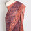 Thumbnail: Blended Cotton Soft Jamdani Saree in Purple and Orange