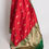 Thumbnail: Haripriya : Red and Green Bridal Banarasi Silk Saree