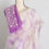 Thumbnail: Silver Cut-Dana Embroidery on Soft Organza Shibori Cocktail Saree