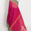 Thumbnail: Kaviya: Dark Pink Kanchi Cotton Saree - Handwoven South Indian Elegance