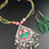 Thumbnail: Antique Afghan Tribal Pendant Beaded Necklace Set