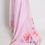 Thumbnail: Ishq : Lavender Printed Glass Tissue Saree with Hand Embroidery Border