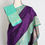 Thumbnail: Mili : Silk Mark Certified Katan Banarasi Saree in Purple and Sea Green