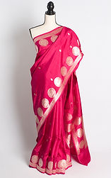 Elegant saris priced below $300, showcasing vibrant hues and intricate detailing for a sophisticated look.