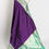Thumbnail: Mili : Silk Mark Certified Katan Banarasi Saree in Purple and Sea Green
