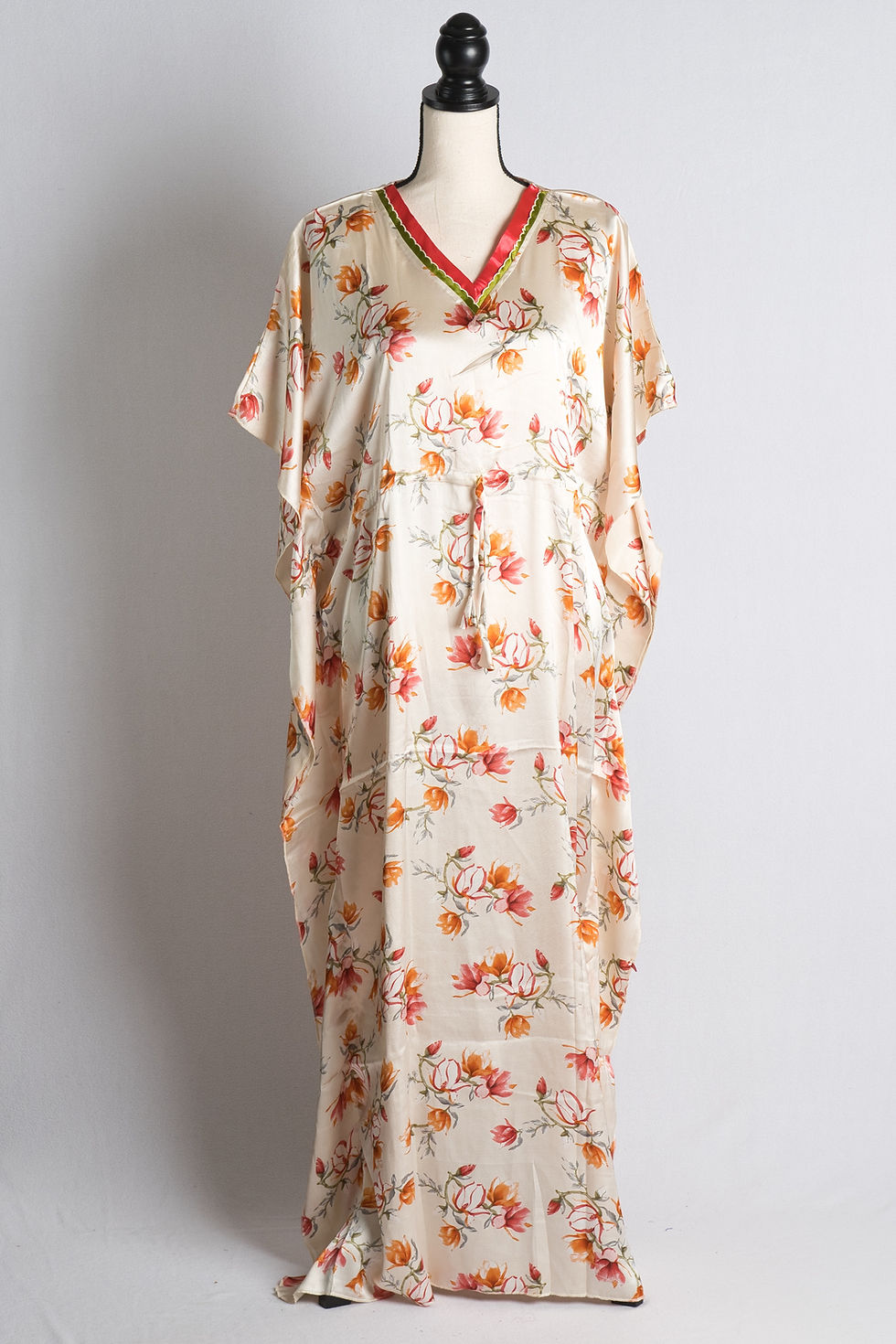 Ladies Indian Satin Kaftan Nightwear in Standard Size