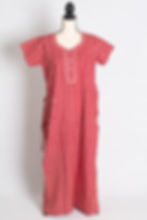 Printed Red Pure Cotton Nightwear in Regular Size