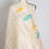 Thumbnail: Laboni : Handwoven Bengal Tussar Saree in Cream, Yellow and Blue